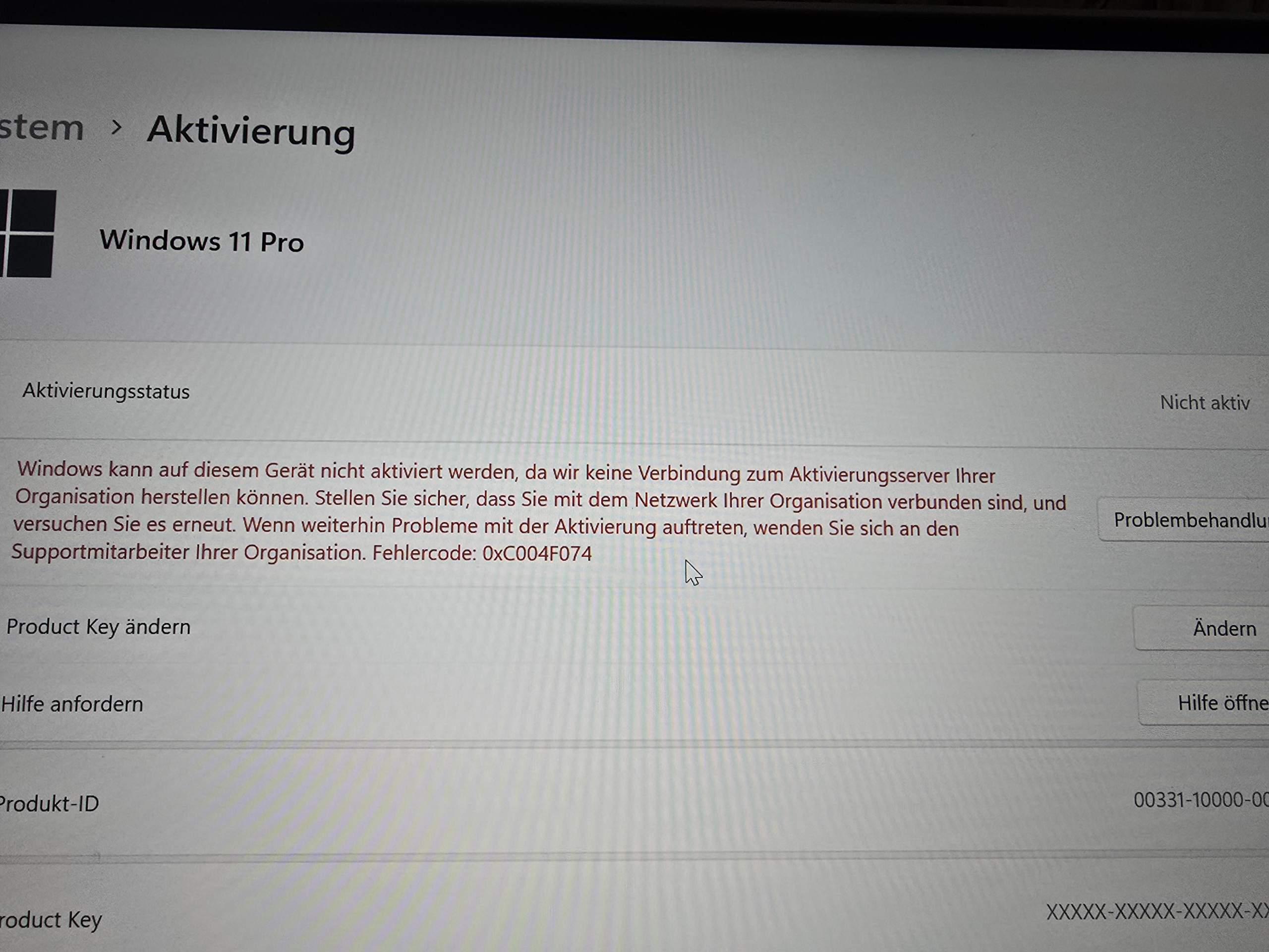 Windows kann nicht aktiviert werden was kann ich tun damit ich es