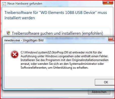 Windows Vista Probleme Mit Usb