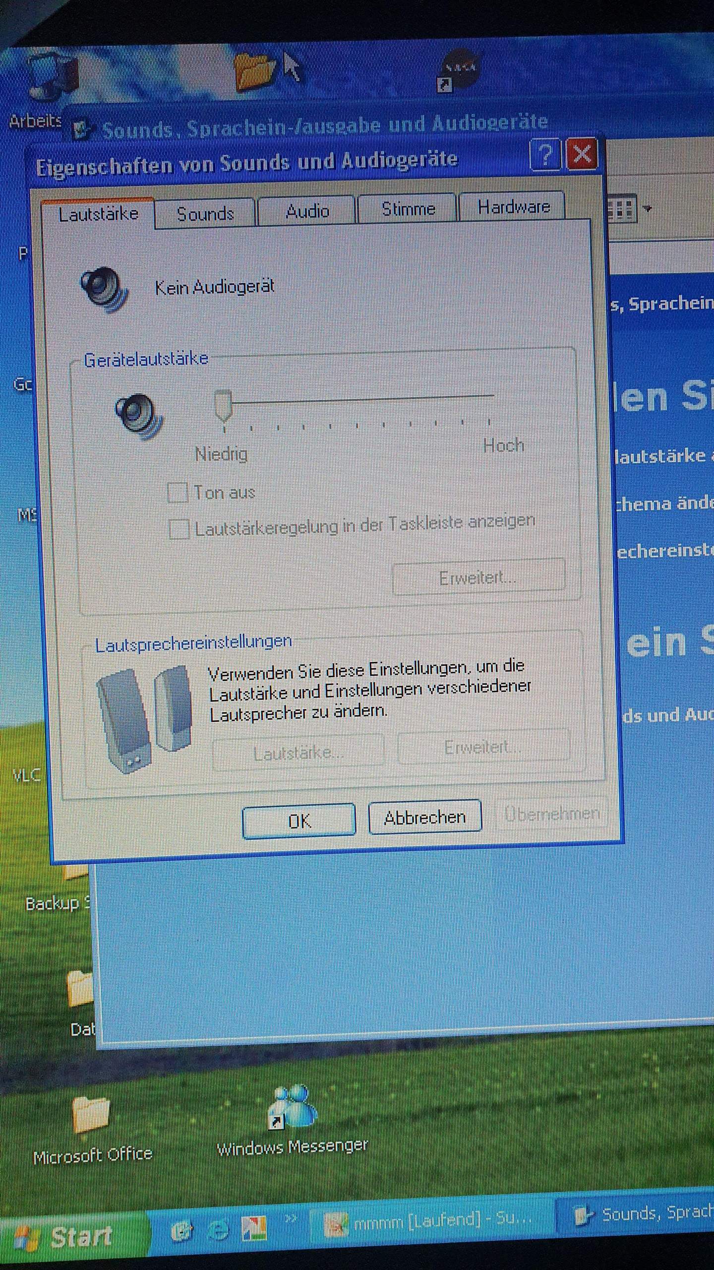 [gelöst]Windows XP hat kein Audio? (Computer, PC, Hardware)