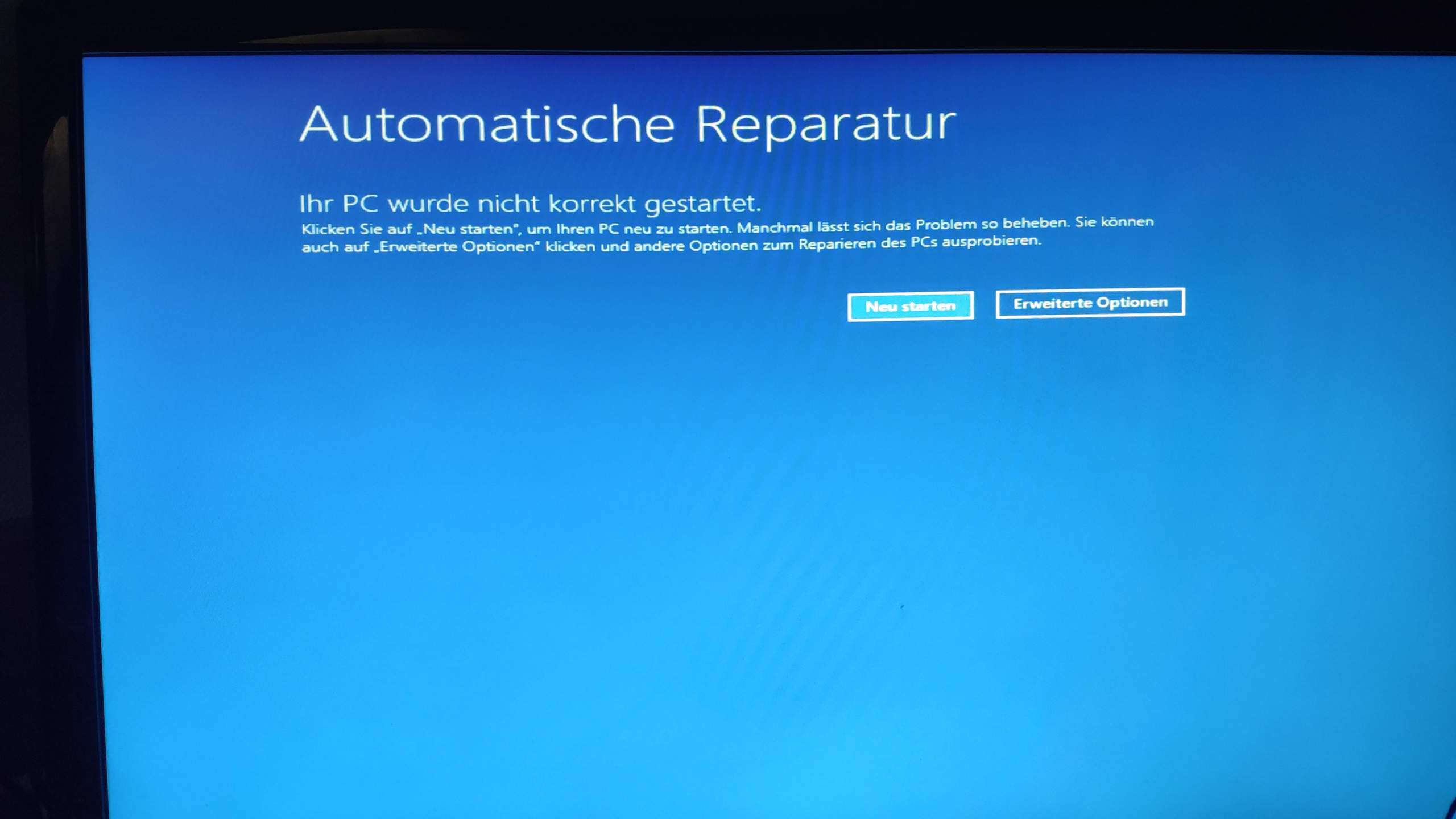 Windows10 blue screen nach Neustart? (Computer, Windows 10, Fehlermeldung)