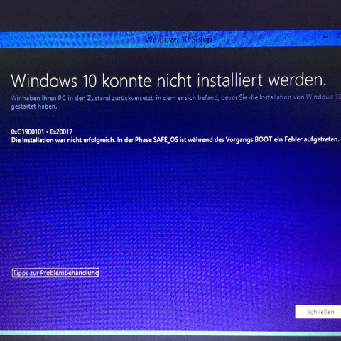 Die Fehlermeldung - (Computer, PC, Software)