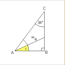 Winkel Berechnung bei diesem Bild? (Mathematik, Geometrie ...