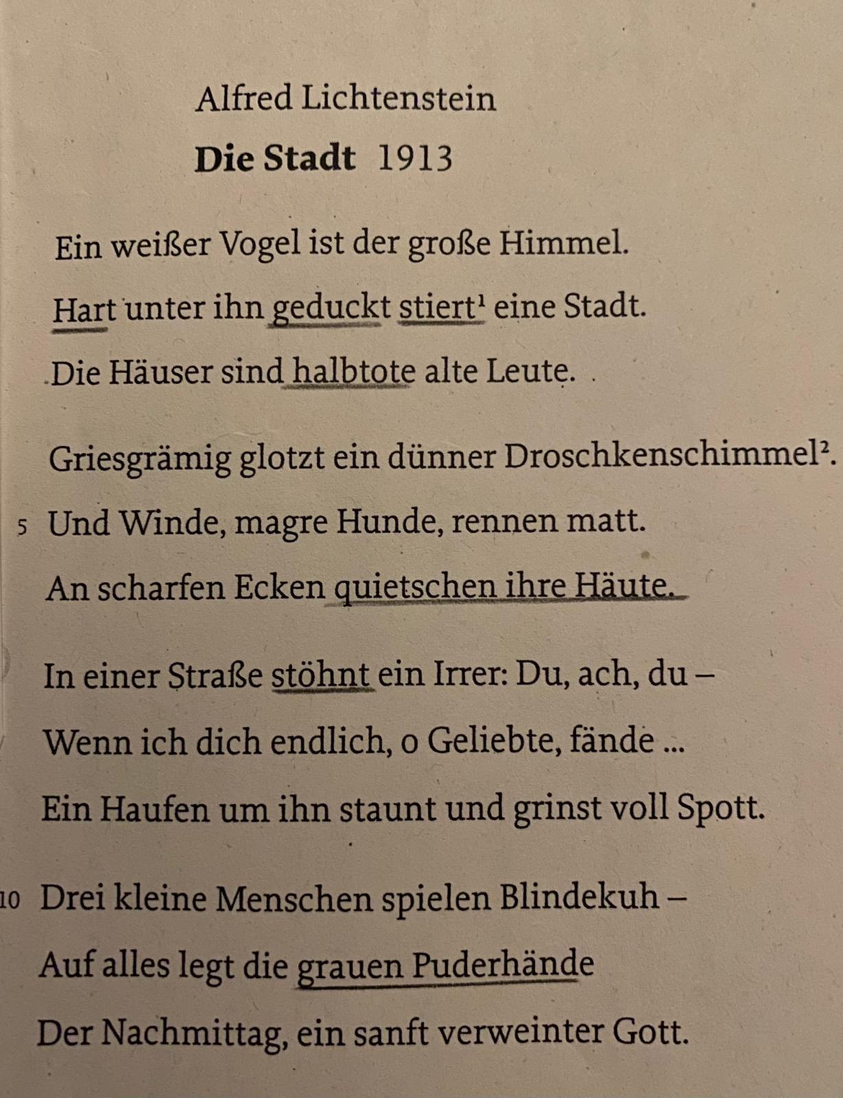Wir brauchen Hilfe bei Metaphern, Personifikation und lyrischem ich