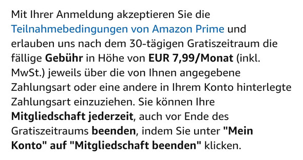 Wird das Geld abgebucht oder nicht? (amazon prime, Amazon.de, Bestellen