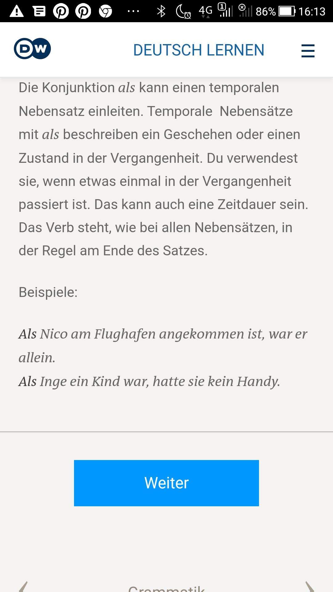 Wird in einem Satz mit "als" Plusquamperfekt oder Präteritum/Perfekt