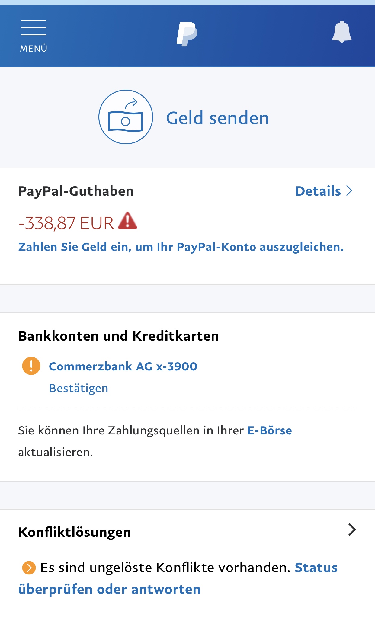 Paypal Geld Auf Konto Zur?Ck?Berweisen - yaisa andita