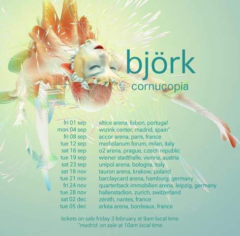 Wirst du die Björk Tournee 2023 besuchen?