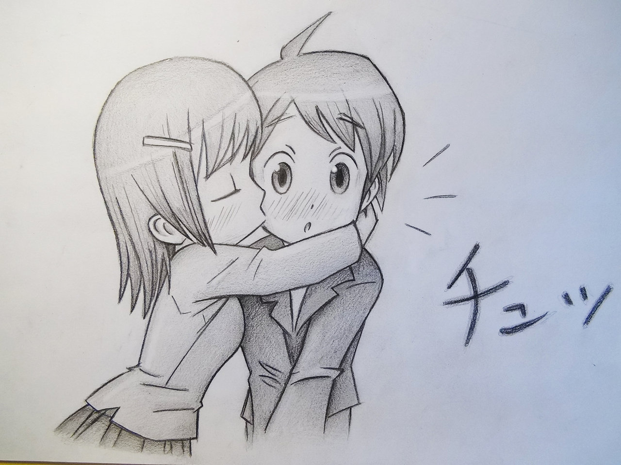 Anime Boy And Girl In Love Sketches Anime Boy And Girl In Love Sketches