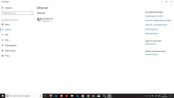 Nur das Ethernet geht - (Computer, Internet, WLAN)