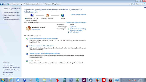 Freigabecenter - (WLAN, DSL)