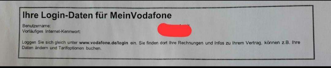 Wo auf meinem Vertrag finde ich das Kunden Kennwort (vodafone)? (Handy ...