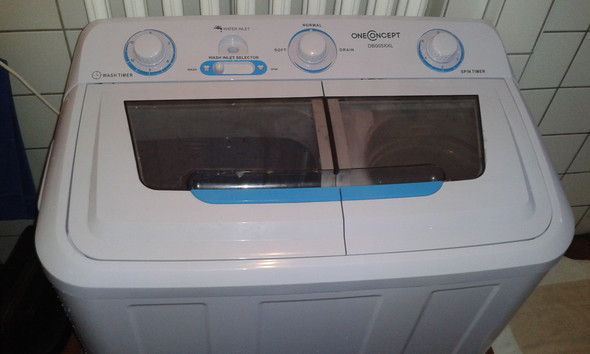 Das ist die maschine - (Waschmaschine, Haushaltsgeräte)