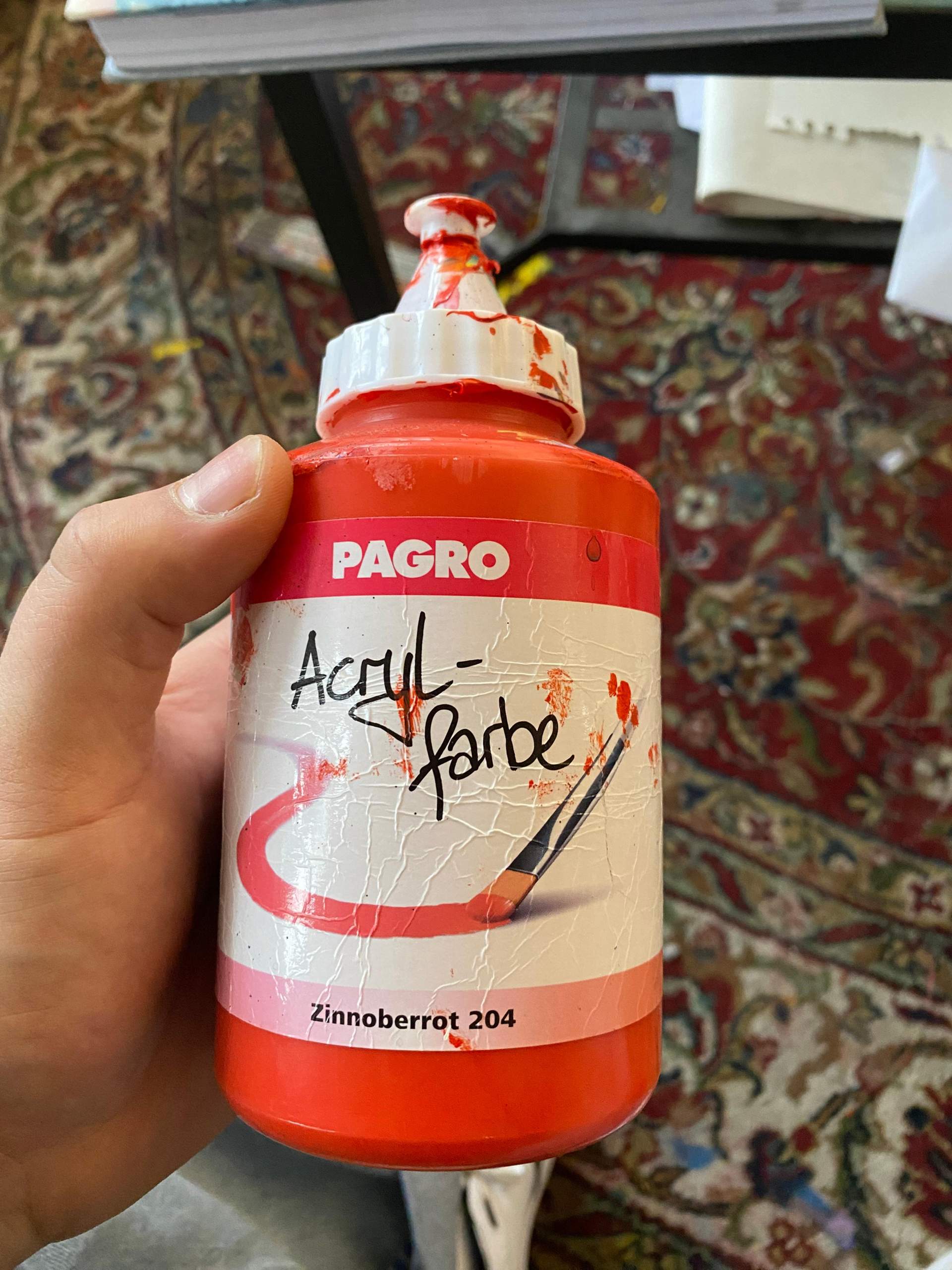 Wo bekomme ich alte Pagro Acrylfarben her? (Farbe, Suche)