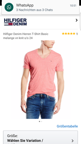 Rosa Shirt - (Mode, Herren)