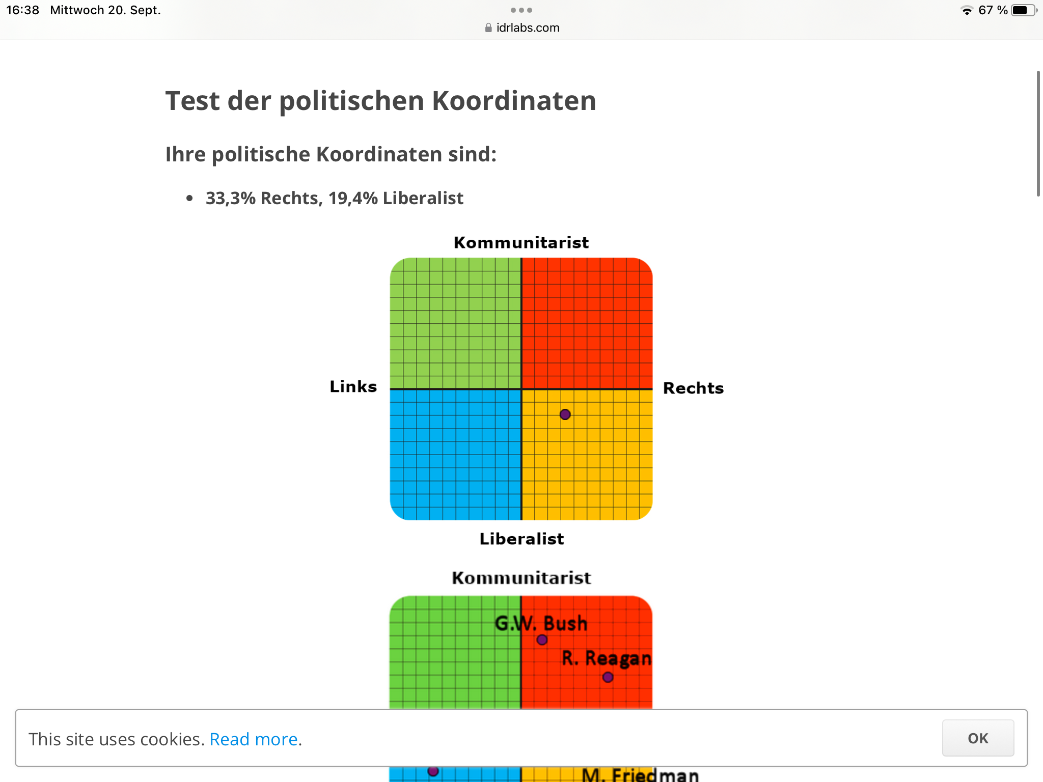 Wo bin ich politisch? (Politik, rechts, politischeeinstellung)