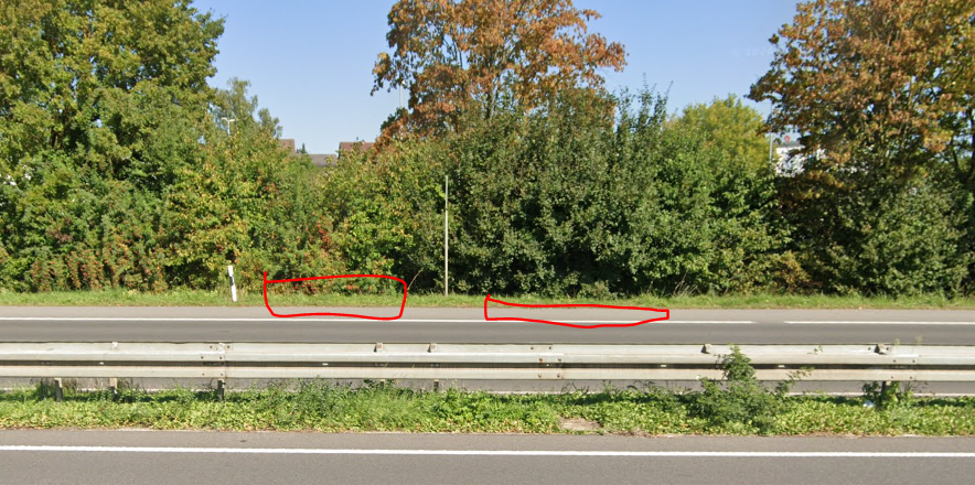 Auf Einer Straße Außerorts Fährt Vor Ihnen www.gutefrage.net