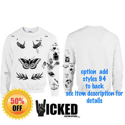 Anspielung an die Tattos von 1D Sänger Harry Styles - (kaufen, Mode, online)