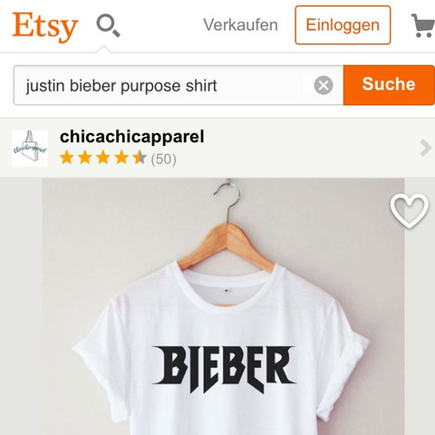 hier habe ich es in weiss gefunden aber ich möchte es in rot - (Justin Bieber, biebershirt)