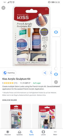 Wo Gibst Das Kiss Acryl Set Nagel