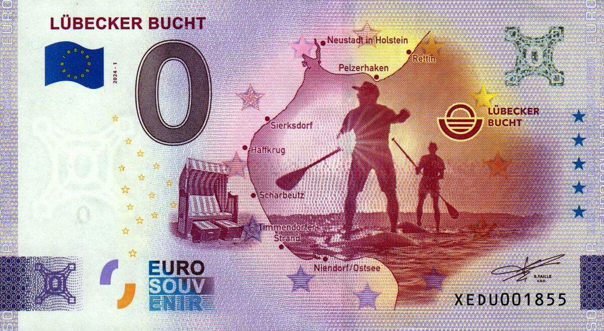 Den 0 Wo gibt es den 0€ Schein von der Lübecker Bucht zu kaufen? (Geld, Wert ...