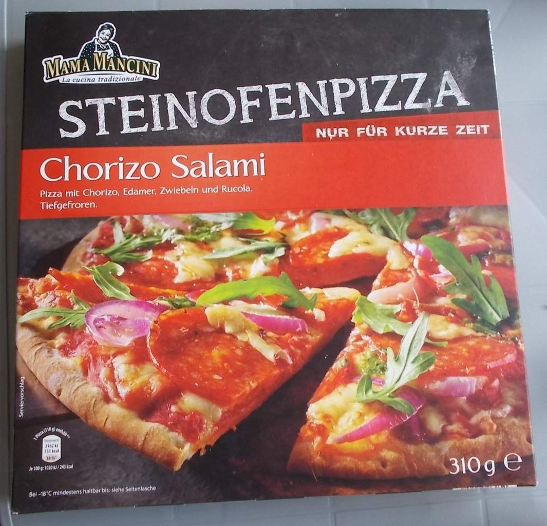 Wo gibt es die Mama Mancini Pizza Chorizo Salami wieder bei ALDI?