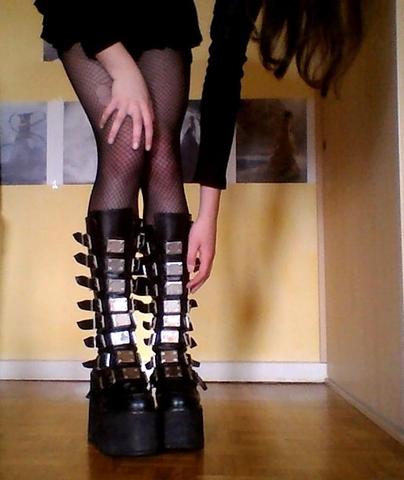 Demonia-Boots - (Mode, Schuhe, Gothic)