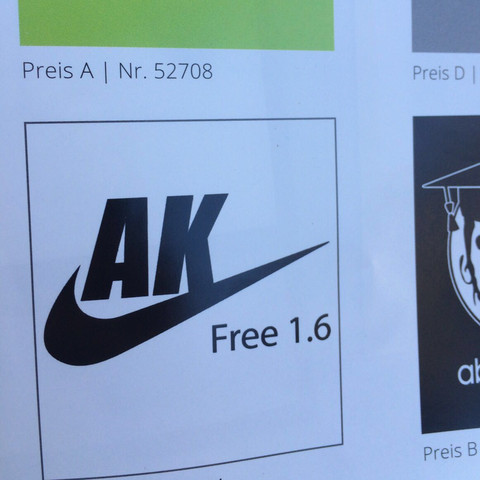 Hab schon alles abgesucht - (Nike, free, Abschlussmotto)