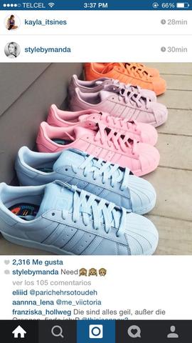 adidas superstar lila streifen