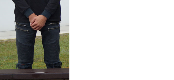biker jeans - (Jeans, biker)
