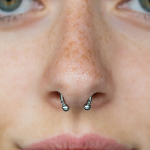 septum - (kaufen, Piercing, Fake)