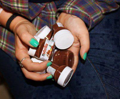 mini - (essen, Nutella)