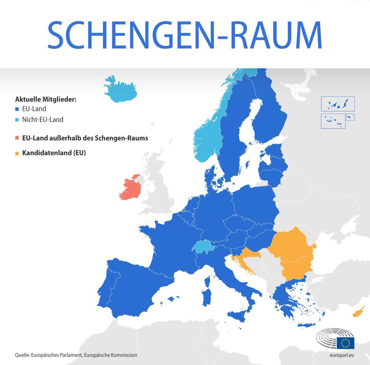 Wo Im Schengen Raum Gibt Es Noch Grenzkontrollen? (Computer, Liebe Und ...