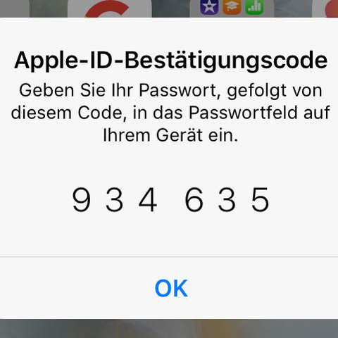 Wo muss ich den code auf mein macbook eingeben? - (Apple, MacBook)