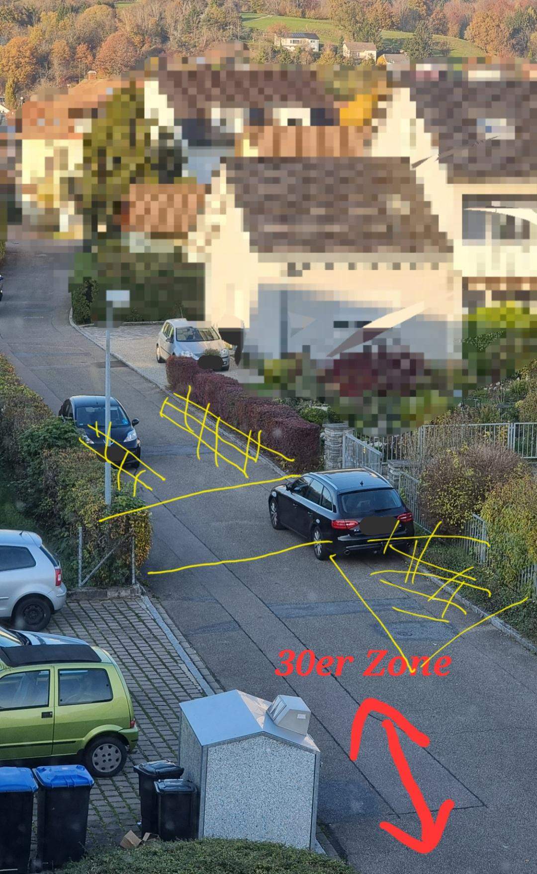 Wo ist das Parken erlaubt bezüglich einfahrt 30er Zone? (Straßenverkehr, Verkehrsrecht) Wo ist das Parken erlaubt bezüglich einfahrt 30er Zone? (Straßenverkehr, Verkehrsrecht)