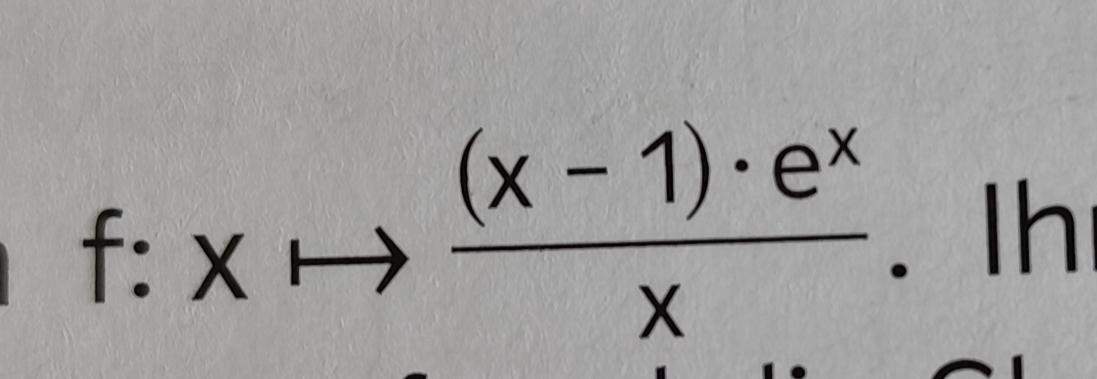 Wo ist das x im Nenner hin? (rechnen, Funktion, Mathematiker)
