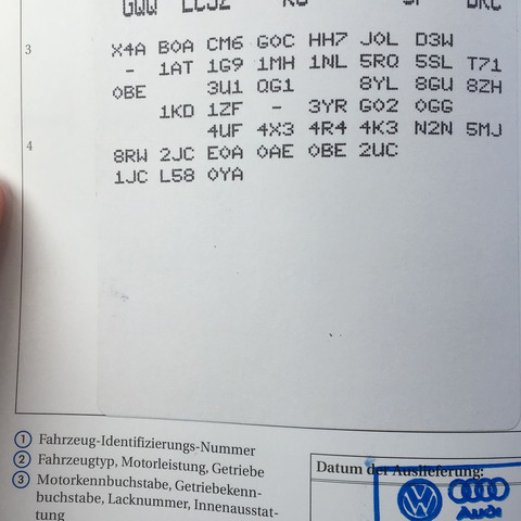 Wo Ist Der Farbcode Fur Meinen Golf5 Auto Und Motorrad Kfz Tuning