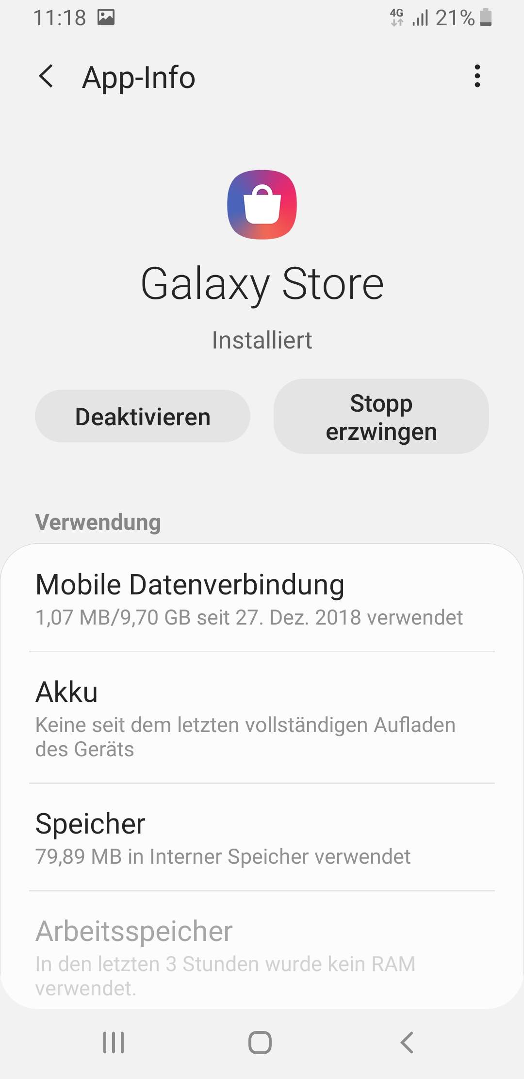 Wo ist der Galaxy Store? (Handy, App, Samsung)