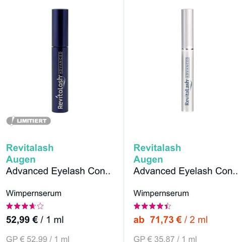 Blaue und weiße Serum - (Pflege, Kosmetik, Unterschied)