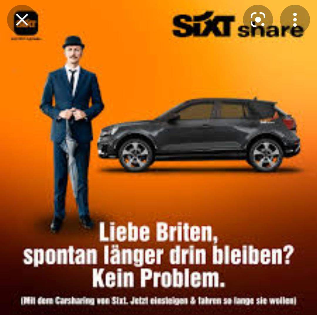 Wo  ist  der  Witz in diesem Werbung SIXT   Wo  ist  der  Witz in diesem Werbung SIXT
