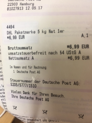 DHL 02 - (Freizeit, Post, Paket)