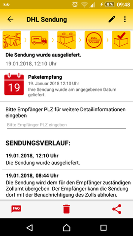 Wo ist mein Paket DHL Pac? (Post, DHL Paket)