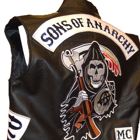 Sons Of Anarchy Vest Charlie Hunnam Jax Teller Leather Vest, 43% OFF