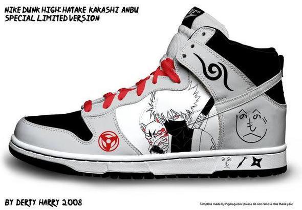 Naruto Schuh - (Anime, Schuhe, Nike)