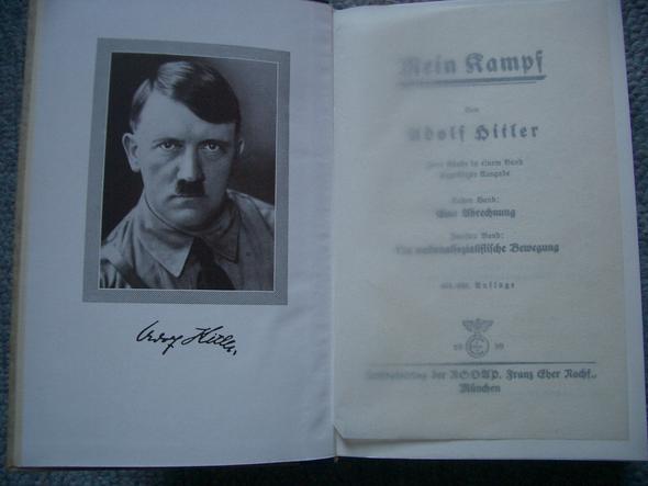 Mein Kampf - (Literatur, Adolf Hitler, Mein Kampf)