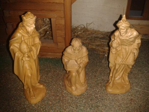 die hl. 3 könige - (Weihnachten, verkaufen, Holz)