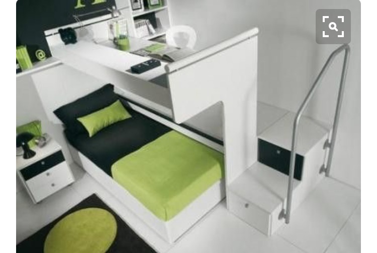 Wo kann ich so ein Bett mit Schreibtisch herbekommen? (woher)