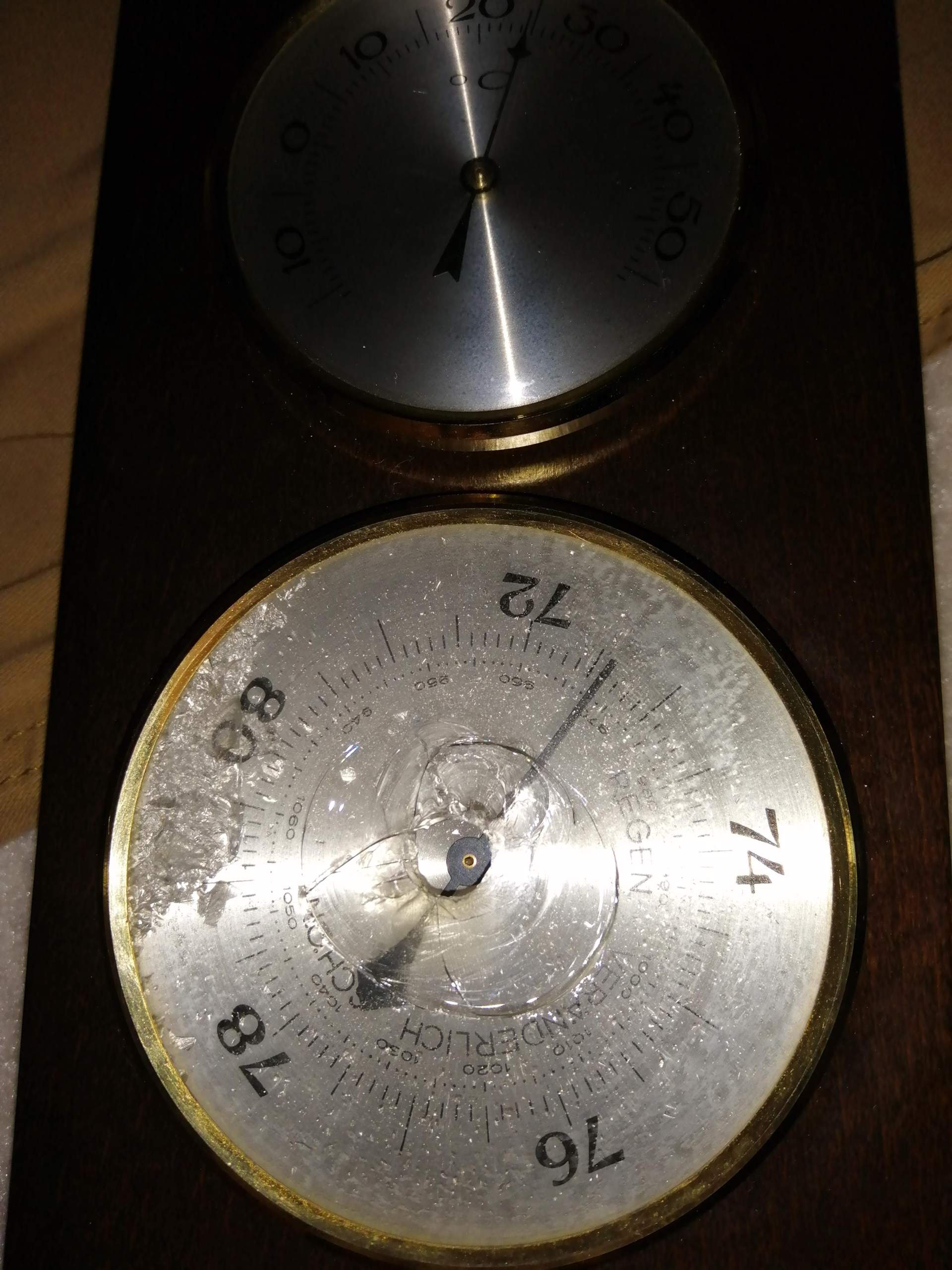 Wo kann man barometerglas reparieren lassen? (Reparatur, Glas)