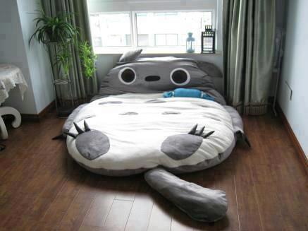 Mein Nachbar Totoro - (Anime, Bett, Totoro)