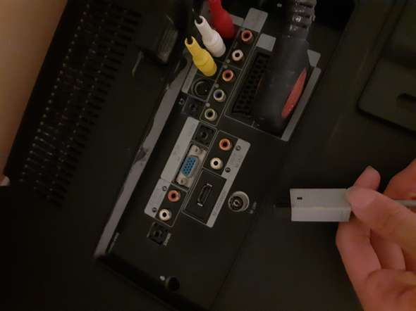 Wo Kommt Das Rein Hdmi Nintendo Wii U Aber Passt Nicht Computer Spiele Und Gaming T