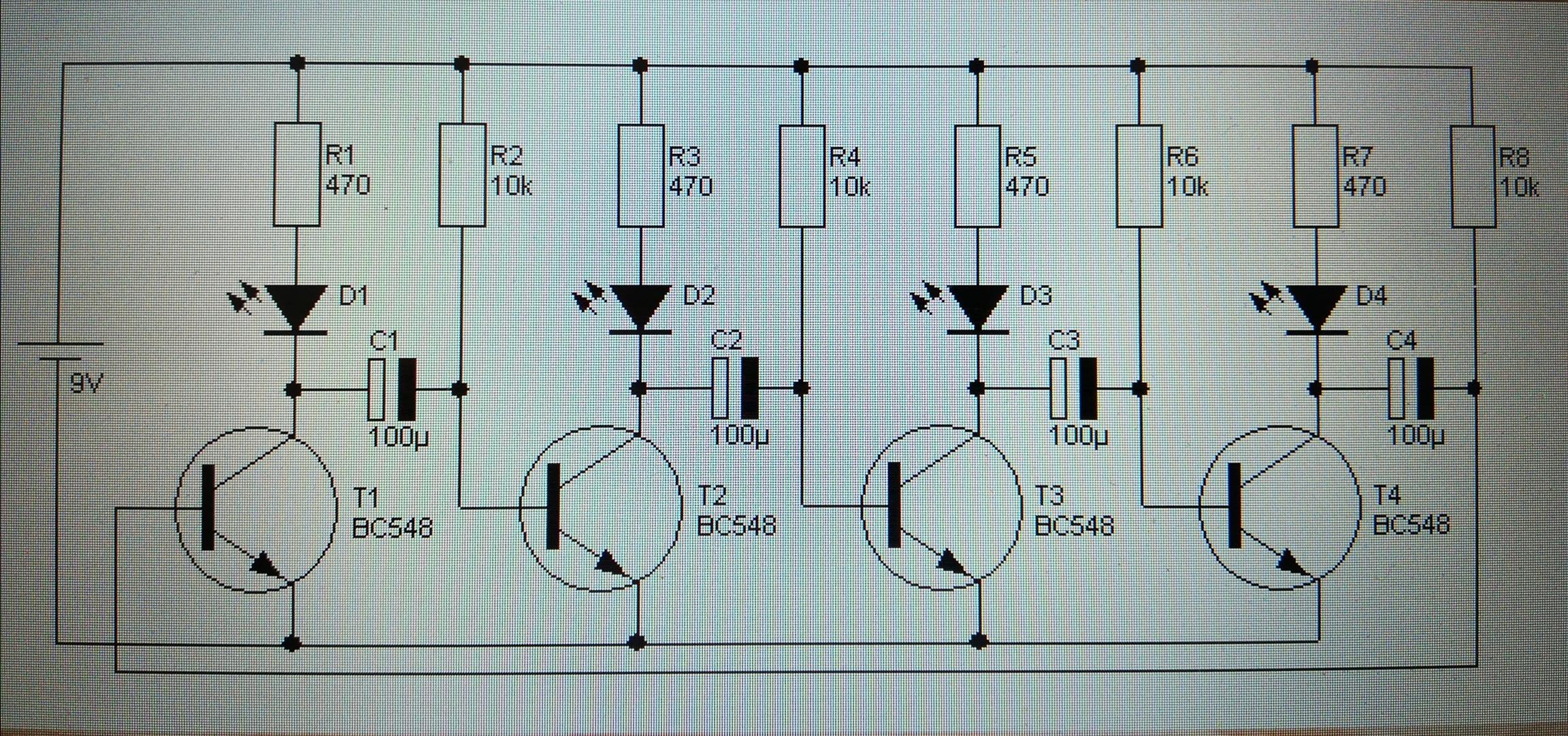 Wo liegt der Fehler bei dieser elektronischen Schaltung? (Computer, Technik, Technologie)